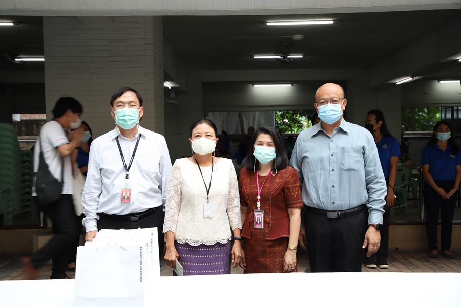 ﻿กรมบังคับคดี จัดกิจกรรมทำบุญตักบาตรประจำเดือนมีนาคม 2564